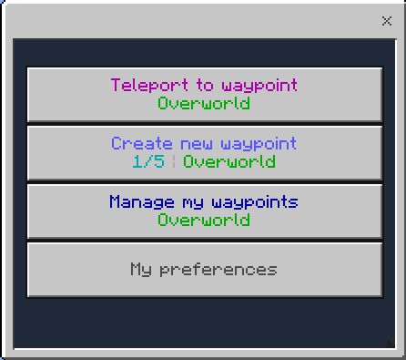 Multiplayer Waypoint System Addon (1.20, 1.19) - Minecraft PE/Bedrock Mod 13