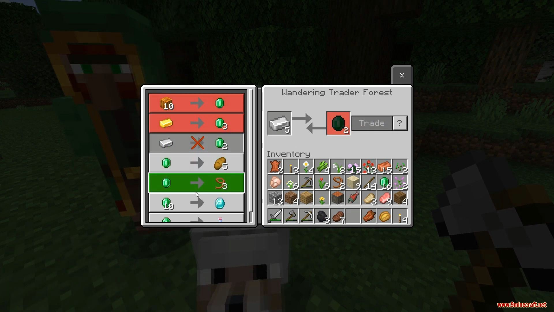Wandering Trader Plus Addon (1.19, 1.18) for MCPE/Bedrock Edition 13
