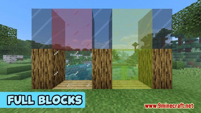 Full Blocks Connected Textures (1.19, 1.18) - MCPE/Bedrock Texture Pack 13