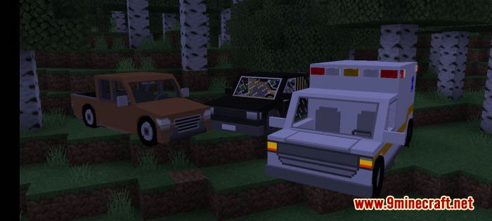 Simple Vehicles Addon (1.20, 1.19) - MCPE/Bedrock Mod 14