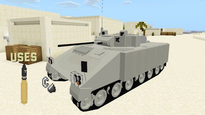 WarVehicles Addon (1.19) for Minecraft PE/Bedrock 14