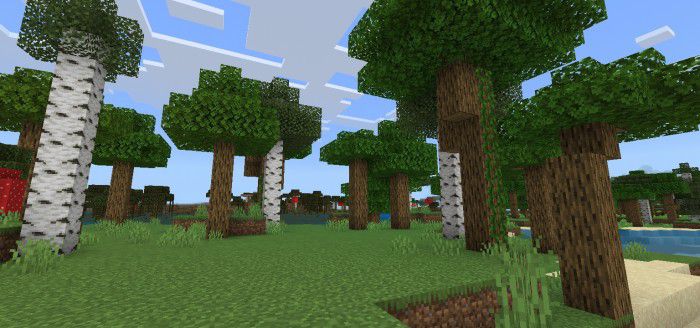 More Tree Variants Addon (1.20, 1.19) - MCPE/Bedrock Mod 15