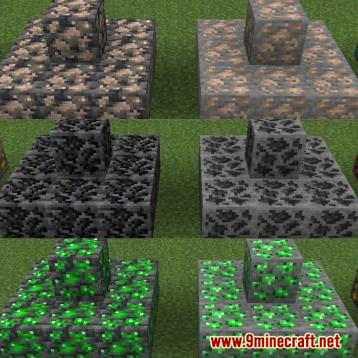 Rich Ores Addon (1.19, 1.18) - MCPE/Bedrock Mod 15