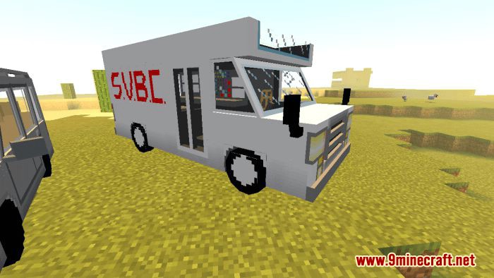 Simple Vehicles Addon (1.20, 1.19) - MCPE/Bedrock Mod 15