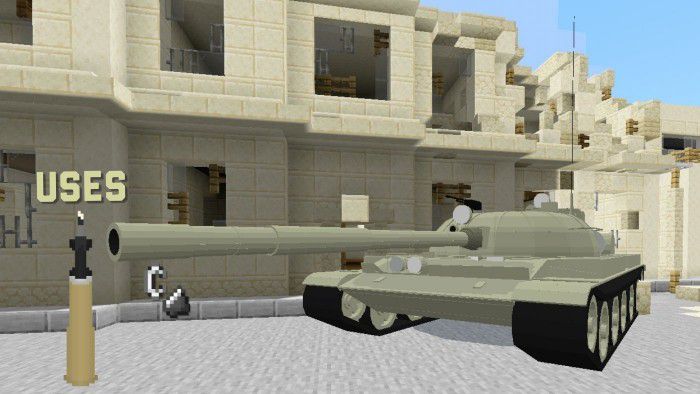 WarVehicles Addon (1.19) for Minecraft PE/Bedrock 15