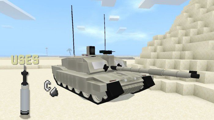 WarVehicles Addon (1.19) for Minecraft PE/Bedrock 16