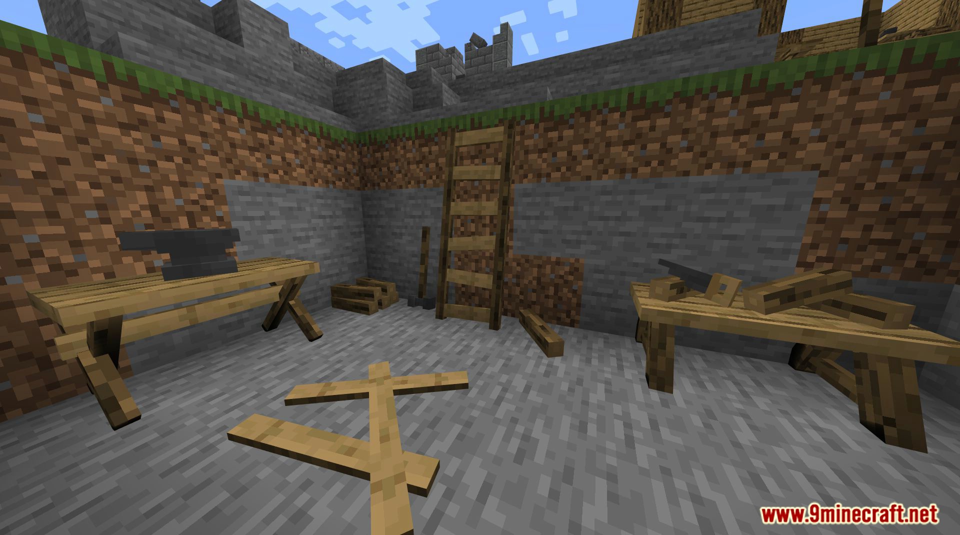 Medieval Furniture Addon (1.19) - MCPE/Bedrock Mod 18