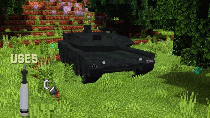 WarVehicles Addon (1.19) for Minecraft PE/Bedrock 18