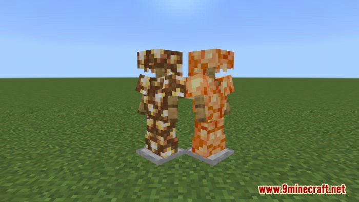 Block Armor Addon (1.20, 1.19) - MCPE/Bedrock Mod 19