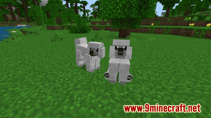 Dogs Plus Addon (1.19) for Minecraft PE/Bedrock 19