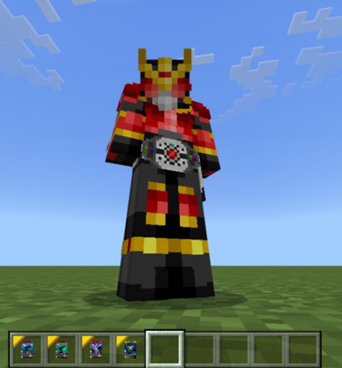 Masked Rider Decade Addon (1.19) - MCPE/Bedrock Mod 19