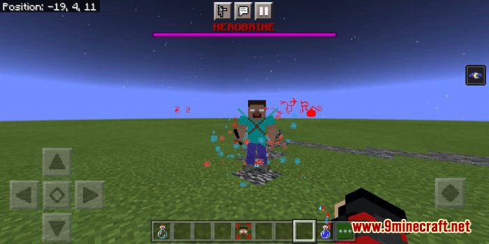 Herobrine Addon (1.6) - MCPE/Bedrock Mod 20