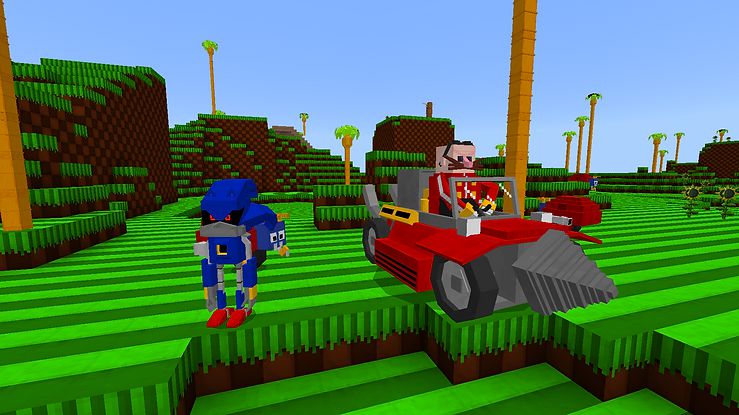 Sonic Land Addon (1.20, 1.19) - Minecraft PE/Bedrock Mod 20