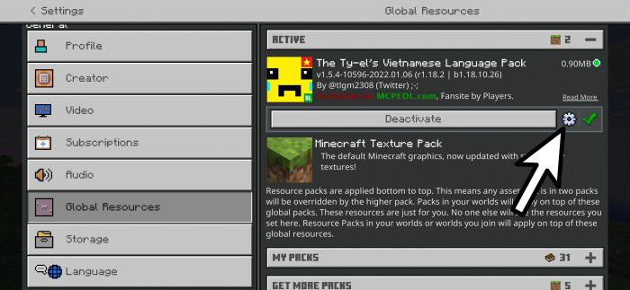 The Ty-el's Vietnamese Language Pack (1.21, 1.20) - Minecraft PE Tiếng Việt 20