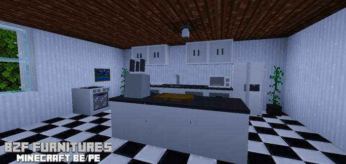 Bzf Furniture's Addon (1.19) for Minecraft PE/Bedrock 3