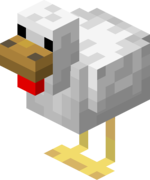 Chicken in Minecraft 12