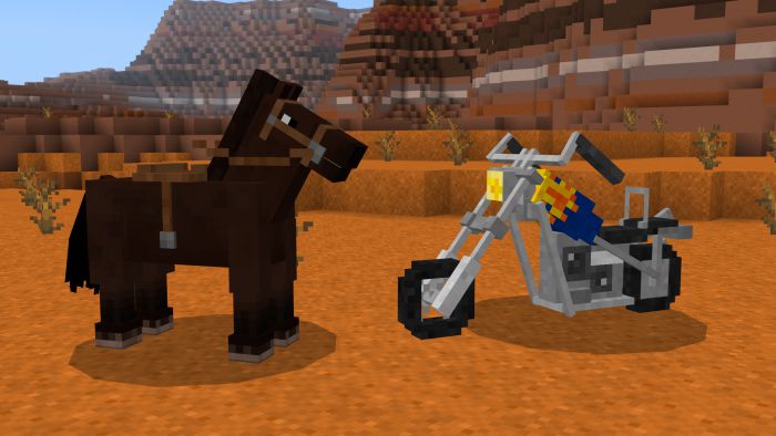 Ghost Rider's Hell Cycle Addon (1.19) for Minecraft PE/Bedrock 3