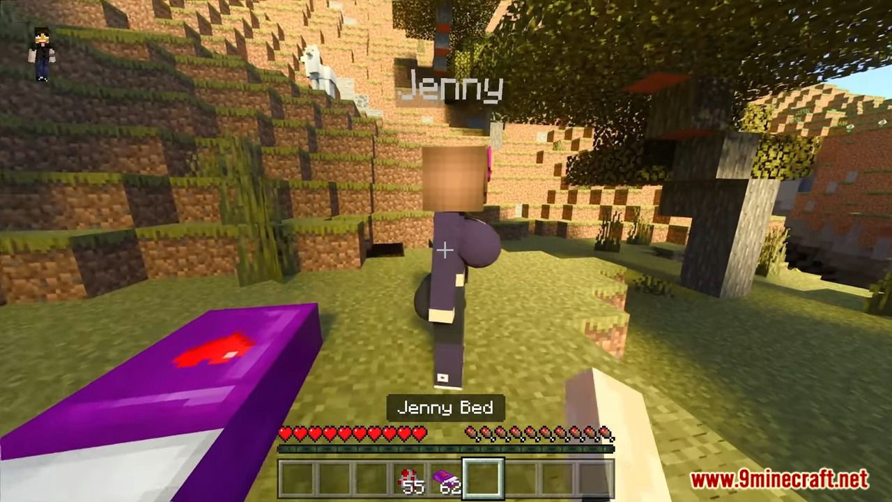 Jenny Addon (1.19, 1.18) - Virtual Girlfriend Mod for MCPE/Bedrock 4