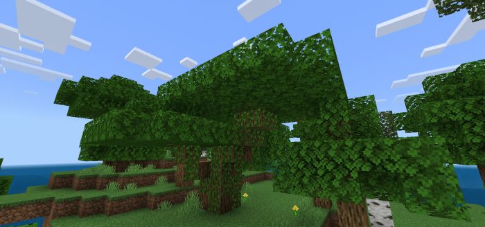 More Tree Variants Addon (1.20, 1.19) - MCPE/Bedrock Mod 3