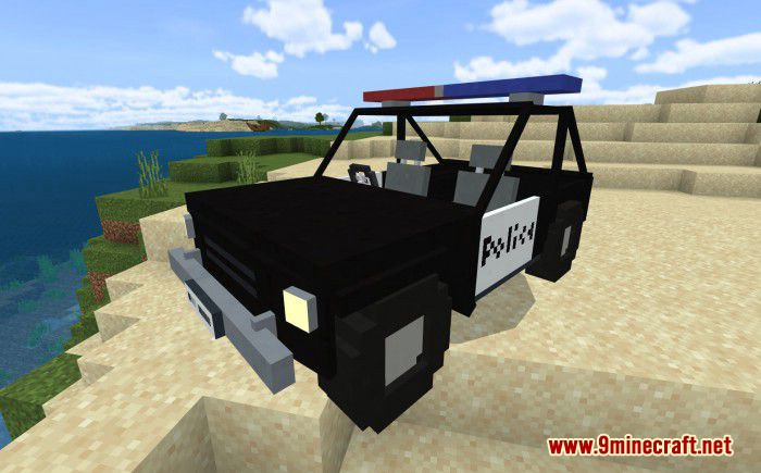 More Vehicles Addon (1.19, 1.18) - MCPE/Bedrock Mod 3