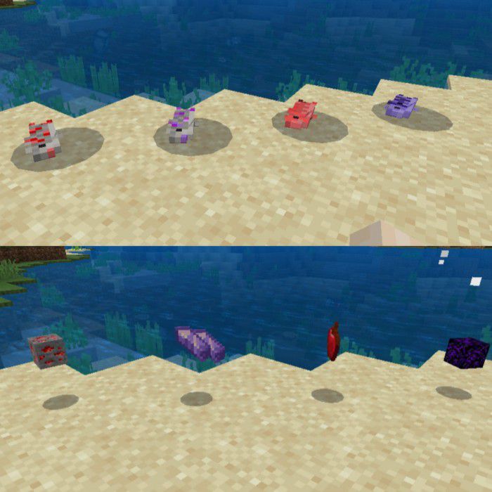 Ore Fishes Addon (1.19, 1.18) for Minecraft PE/Bedrock 3