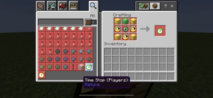 Time Stop Addon (1.20, 1.19) - MCPE/Bedrock Mod 3