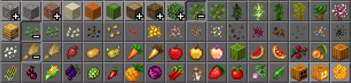 bum_Crops Addon (1.20, 1.19) - MCPE/Bedrock Harvest Mod 3