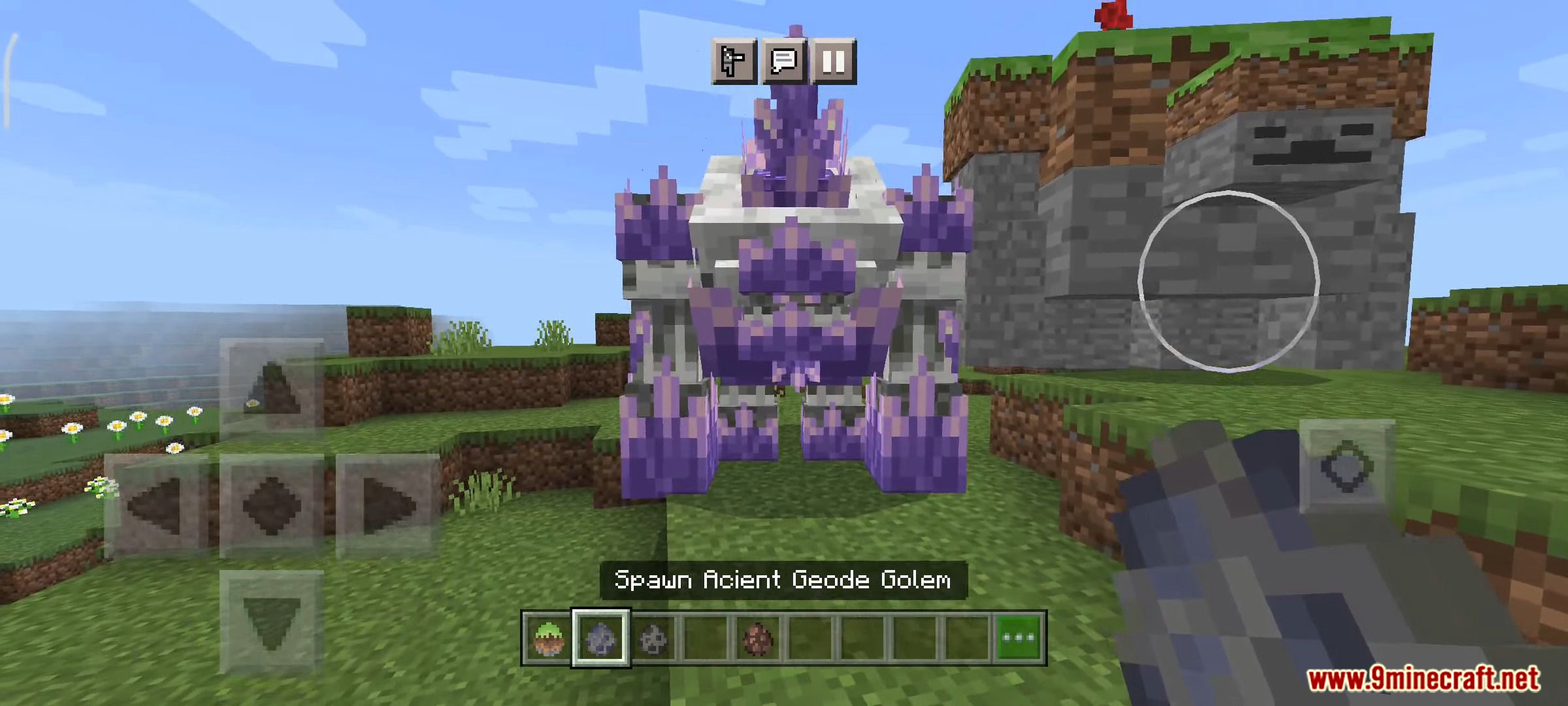 Yuzhore Ancient Golem Expansion Addon (1.20, 1.19) - MCPE/Bedrock Mod 19