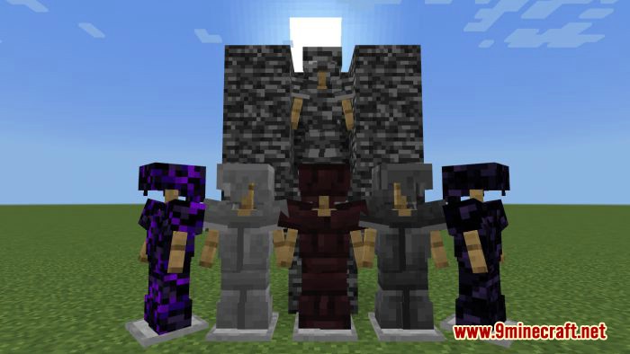 Block Armor Addon (1.20, 1.19) - MCPE/Bedrock Mod 22