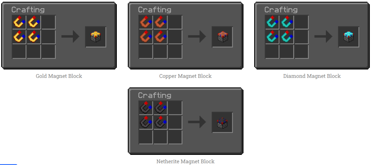 Simple Magnets Addon (1.19) - MCPE/Bedrock Mod 11