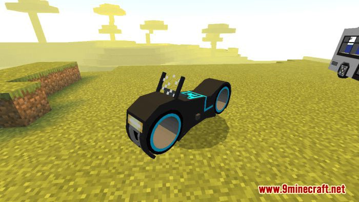 Simple Vehicles Addon (1.20, 1.19) - MCPE/Bedrock Mod 24