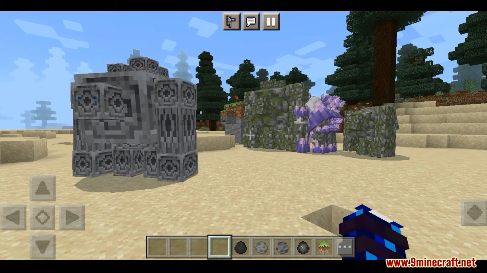 Yuzhore Ancient Golem Expansion Addon (1.20, 1.19) - MCPE/Bedrock Mod 23