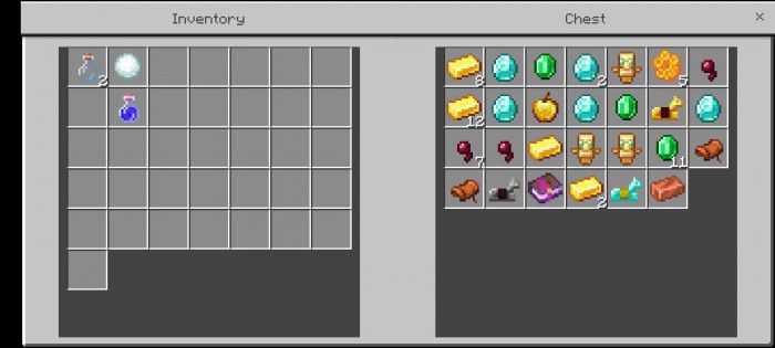 Modified Chest Loot Addon (1.19, 1.18) - MCPE/Bedrock Mod 12