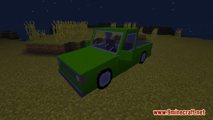 Simple Vehicles Addon (1.20, 1.19) - MCPE/Bedrock Mod 26