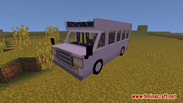 Simple Vehicles Addon (1.20, 1.19) - MCPE/Bedrock Mod 29