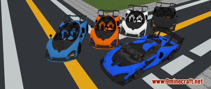 McLaren Senna Addon (1.19, 1.18) - MCPE/Bedrock Mod 4