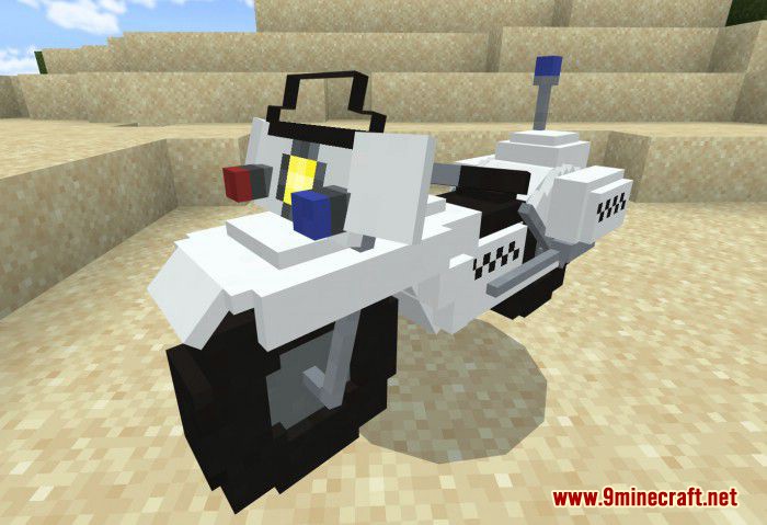 More Vehicles Addon (1.19, 1.18) - MCPE/Bedrock Mod 4