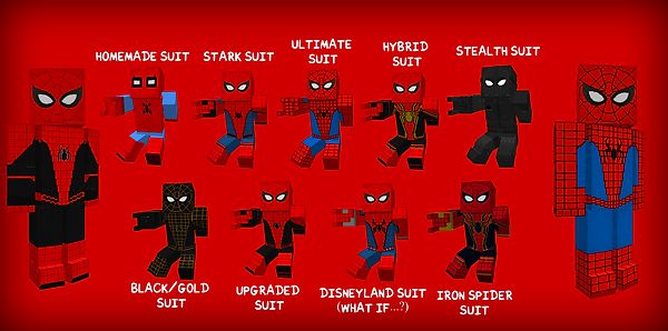 SpiderMan: Into The CraftingVerse Addon (1.19) - MCPE/Bedrock Mod 4