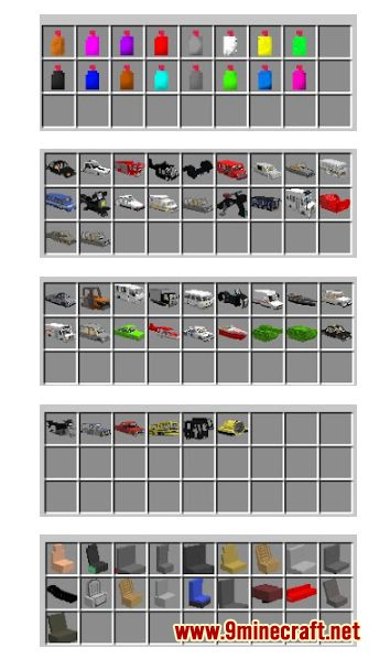 Simple Vehicles Addon (1.20, 1.19) - MCPE/Bedrock Mod 33