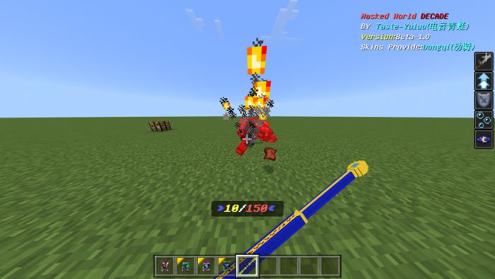 Masked Rider Decade Addon (1.19) - MCPE/Bedrock Mod 39