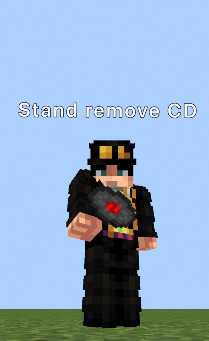 JoJo's Bizarre Adventure Stand Disc Addon (1.20, 1.19) - MCPE/Bedrock Mod 4