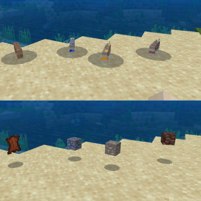 Ore Fishes Addon (1.19, 1.18) for Minecraft PE/Bedrock 5