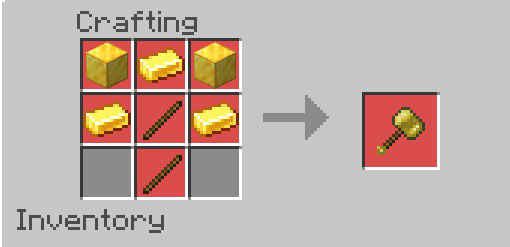 Vanilla Hammers Addon (1.20, 1.19) - MCPE/Bedrock Mod 6