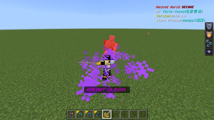 Masked Rider Decade Addon (1.19) - MCPE/Bedrock Mod 48