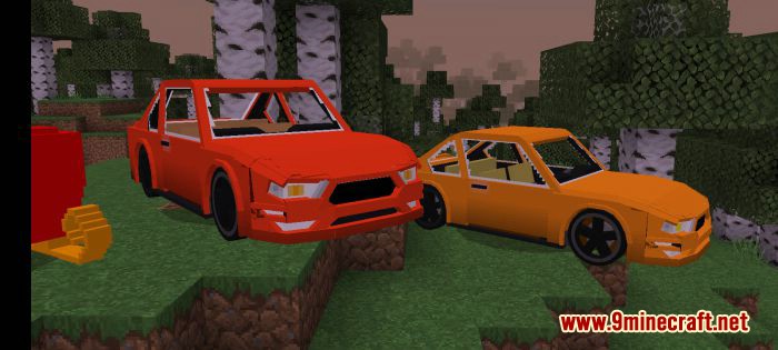 Simple Vehicles Addon (1.20, 1.19) - MCPE/Bedrock Mod 6