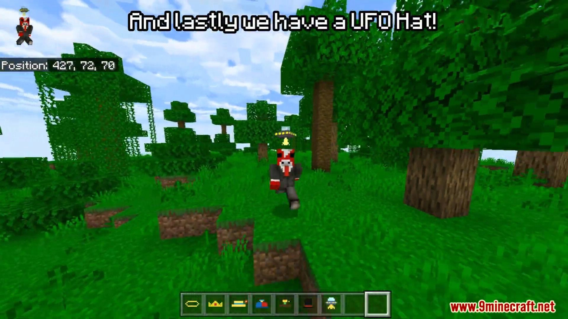 Animated Hats Addon (1.19) - MCPE/Bedrock Mod 43