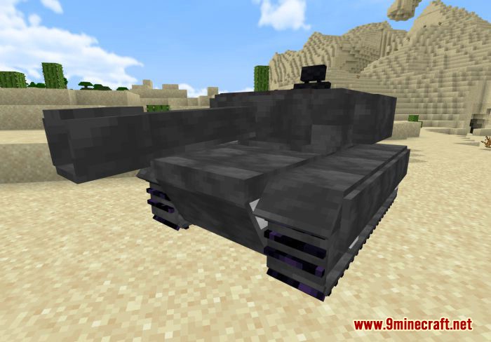 Army Tank Addon (1.19, 1.18) - MCPE/Bedrock Mod 7