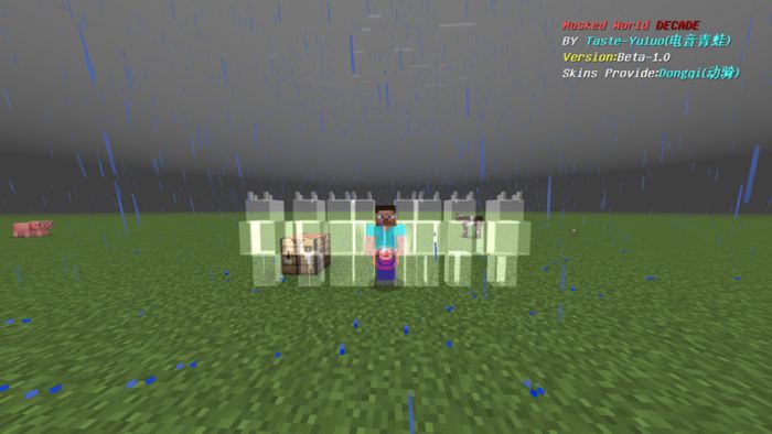 Masked Rider Decade Addon (1.19) - MCPE/Bedrock Mod 7