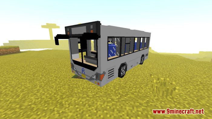 Simple Vehicles Addon (1.20, 1.19) - MCPE/Bedrock Mod 7