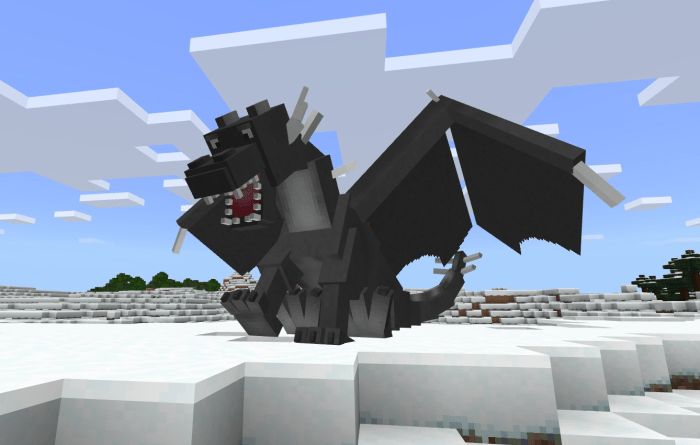 Dragon Addon (1.19, 1.18) - MCPE/Bedrock Mod 7